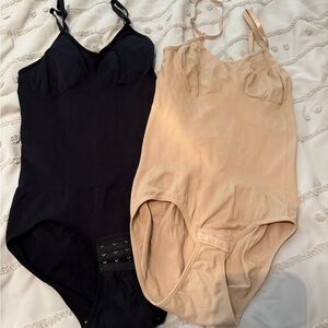 Black and Nude Bodysuits